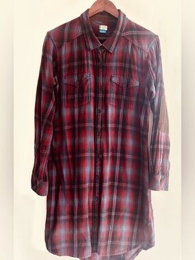 Kavu Button-Down Tunic / Dress, Women’s Large